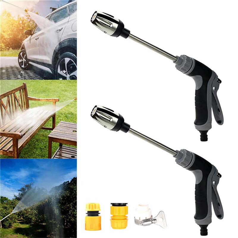 Auto Hochdruck Wasserpistole DÃ¼Se SprÃ¼Hlanze FÃ¼R Gartenschlauch Wasserlanze