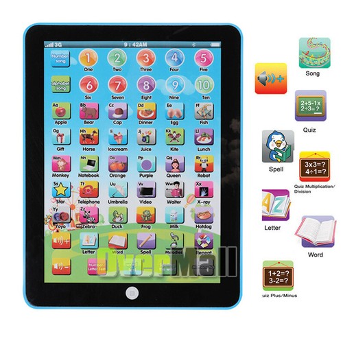 Baby Tablet Toddler FIRST Educational Toys for Age 2 3 4 5 6 7 8 9 Old Learning 