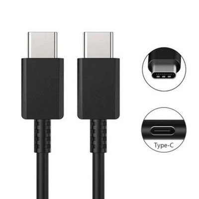 Schwarz USB-C auf USB-C Datenkabel Ladekabel für BOSGAME M1 Mini Gaming PC