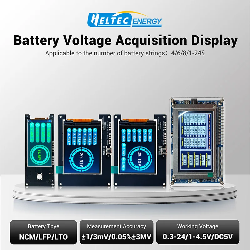 4S 6S 8S 24S Battery volatge tester 12V 24V 48V 60V Lithium/Lifepo4 battery volt