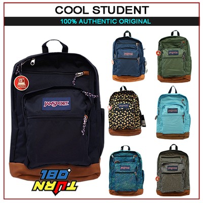 JANSPORT 100% AUTHENTIC COOL STUDENT BIG BACKPACK ORIGINAL SCHOOL BOOK BAG