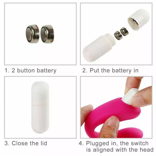 Vibrator Bullet G-Spot Dildo Anal Plug Clit Massager Powerful Sex Toy for Couple