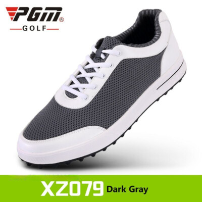 Pgm Breathable Men Golf Shoes Soft Golf Sneakers Anti-slip Lightweight Trainers