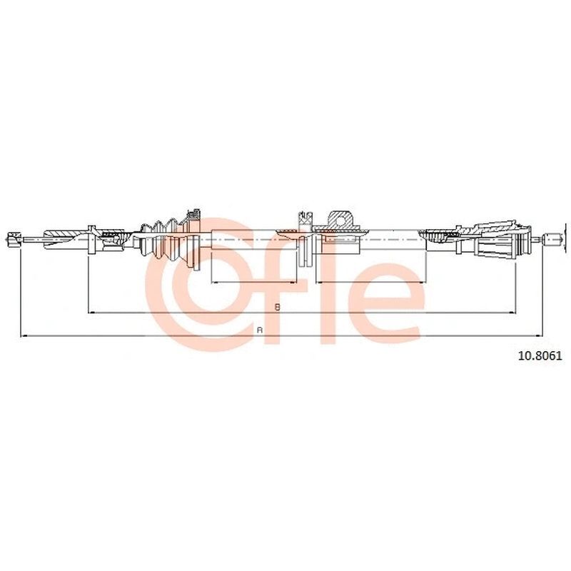 Seilzug, Feststellbremse Cofle