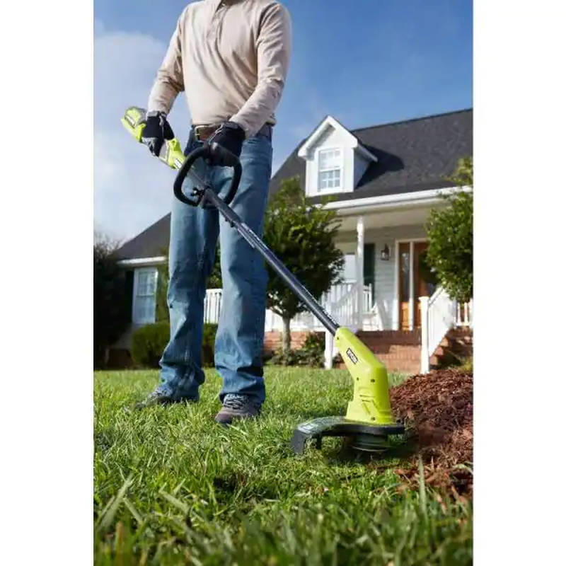 RYOBI 40V Cordless String Trimmer Hand Held Lawn Grass Trimmer Battery Charger