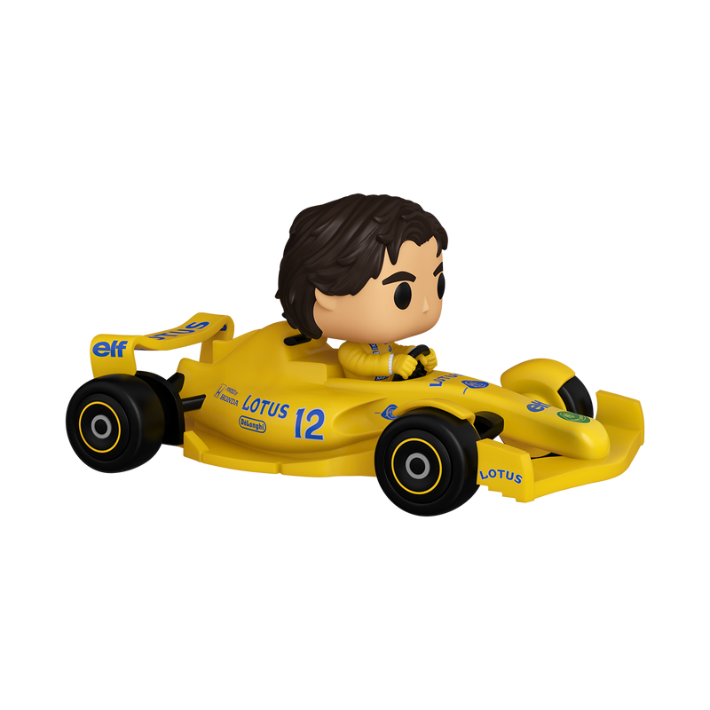 ミニカー Ayrton Senna POP! Rides 314 Ayrton Senna McLaren Deluxe Funko Pop! Ride Vinyl Vehicle