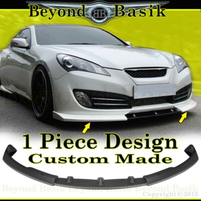 For 2010 2011 2012 Hyundai Genesis Coupe 2DR NEFD Style Aero Lip FRONT Body Kit