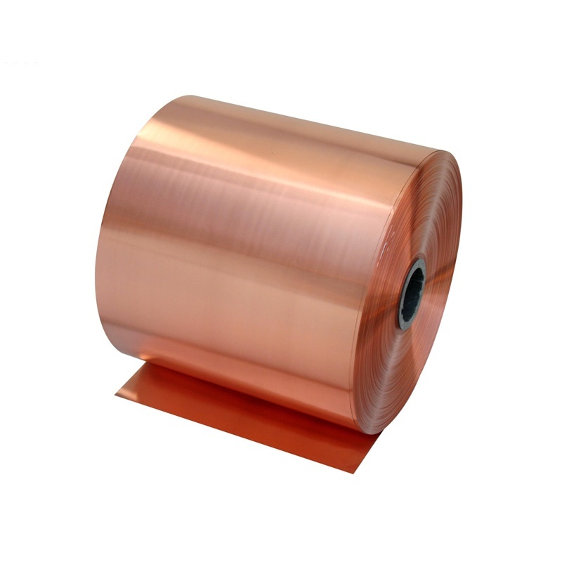 Size 0.1x1m Metal Copper Sheet Plate Guillotine Cut Material 0.02mm-0.05mm Thick