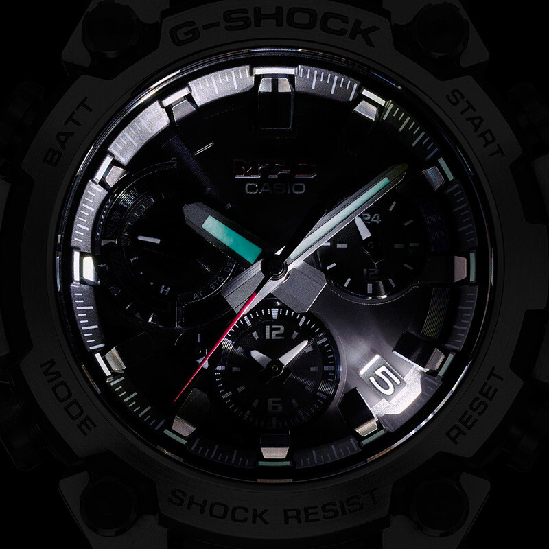 Pre-owned Casio G-shock Mt-g Mtg-b3000d-1a9jf Bluetooth Mobile Atomic Solar Men Watch