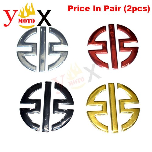 3D Tank Side Cover Fairing Logo Emblem Sticker Decal For