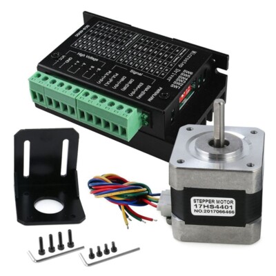 TB6600 4A 9-42V Stepper Motor Driver CNC Controller with Stepper Motor Nema8176