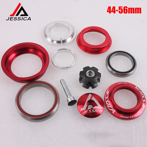 JESSICA 1-1//8/" Threadless 44-56mm Mountain Bike Sealed Bearings Bicycle Headset