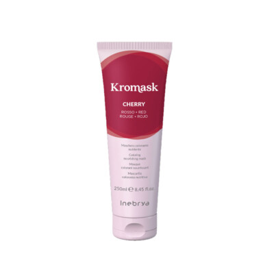 Masque Pour Cheveux Colorés INEBRYA Kromask Masque Colorant Cerise 250ml