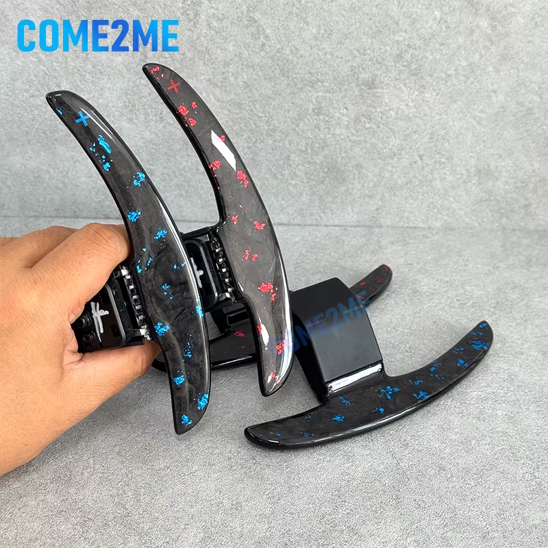 Suitable for BMW carbon fiber steering wheel shift paddles M3 M4 M5 G28 G38 3 Se