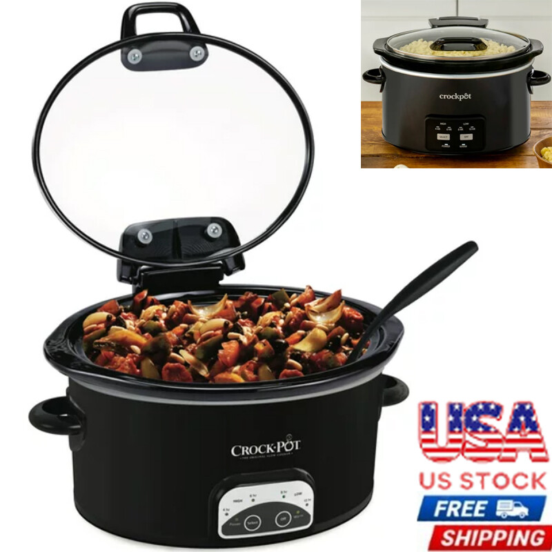 Crockpot Hinged Lid Slow Cooker Slowcookersi