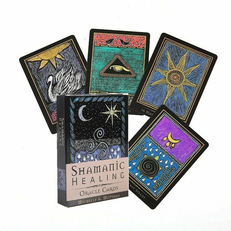 Shamanic Healing Oracle Cards: A 44-Card Tarot Deck(English) - Spiritual Clarity