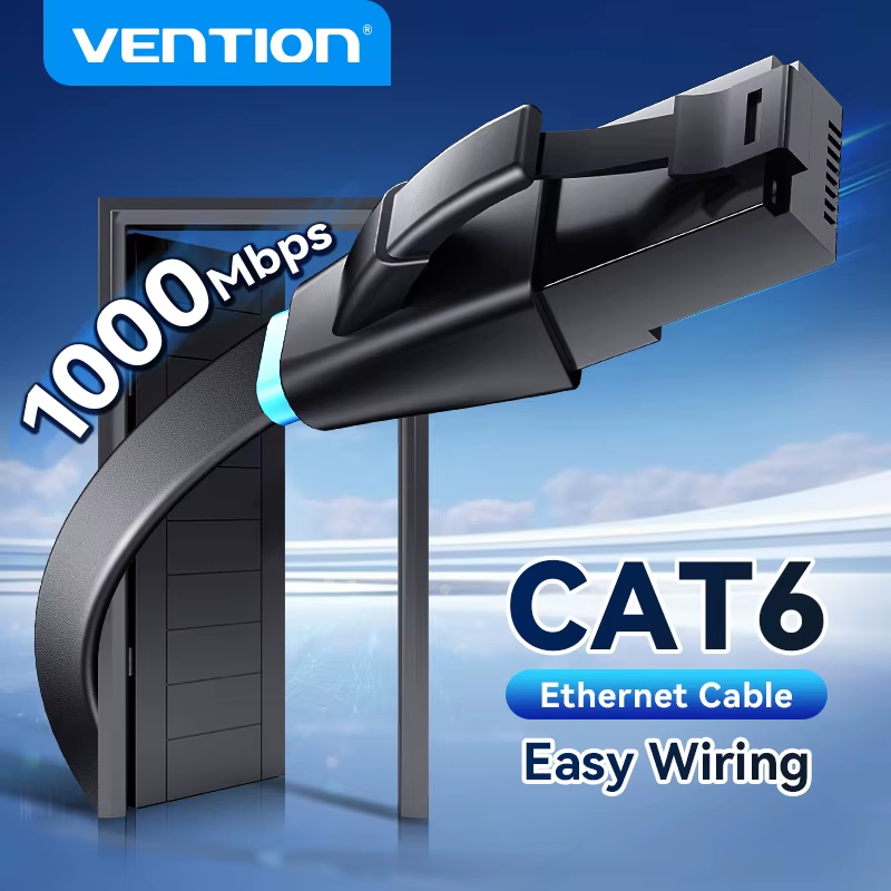 Cat6 Ethernet Cable Gigabit High Speed 1000Mbps Lan Cable RJ45 Network Patch Cab