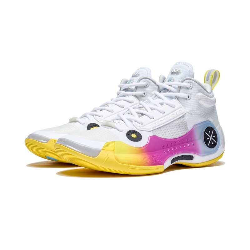 Pre-owned Li-ning Way Of Wade 10-florida Men's Basketball Shoes Abas115-9 In Yellow