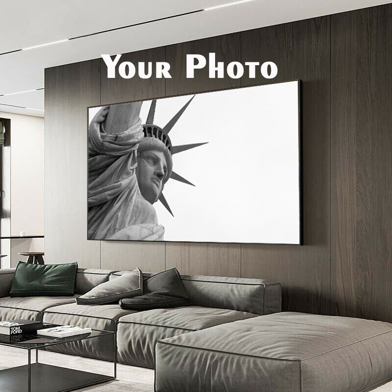 Custom Canvas Poster Art Printing Decor Any  Size Your Photo Picture Image