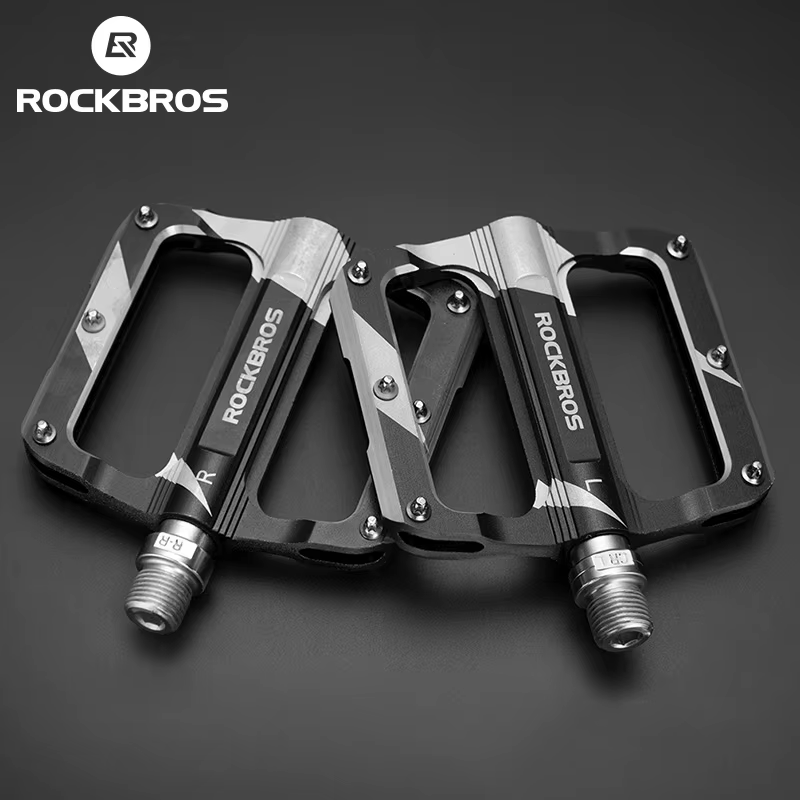 Bike Pedals Ultralight Effortless Aluminum Alloy Bearing Cycling Pedals Widen No