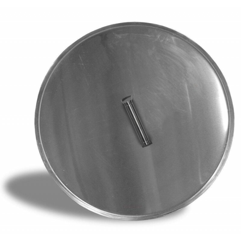 Replacement Fitpit Stainless Steel Burner Cover with Brushed Finish