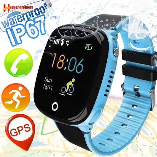 Kinder SmartWatch Bluetooth GPS Telefonuhr Digitale Armbanduhr Junge Mädchen