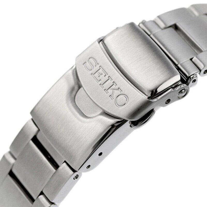 Pre-owned Seiko 5 Sports Sbsa227 White Dial Automatic Mechanical Diver Men Watch