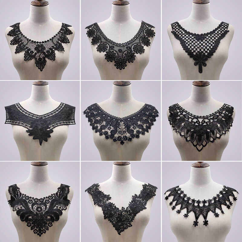 Women Lace Fake False Collars Trimming DIY Sewing Craft Sweater Shirt Decor