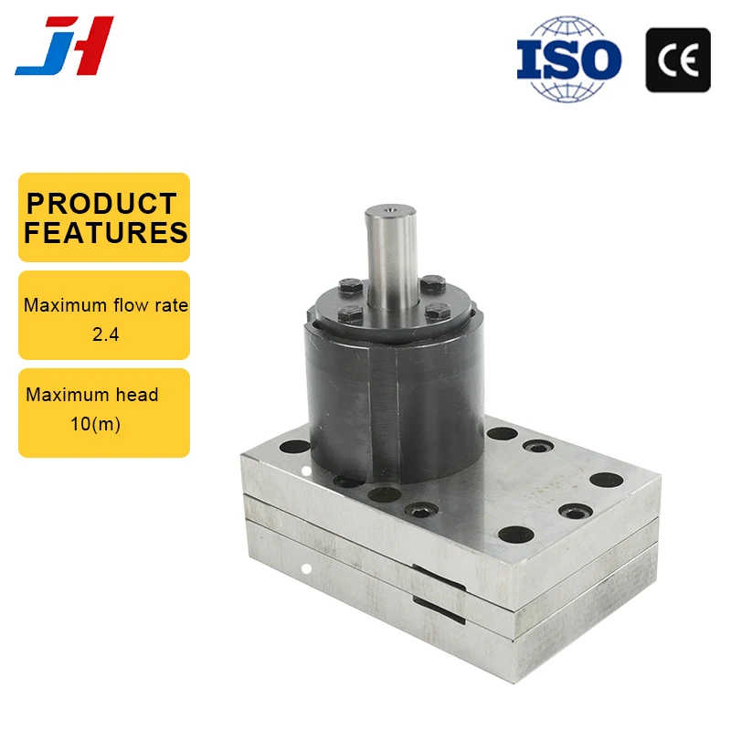 JH High Precision Gear Metering Pump 0.3% Accuracy for High Temp & Viscous Fluid
