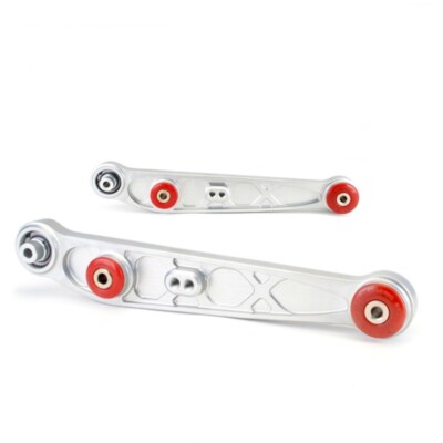 Skunk2 Alpha Series Rear Lower Control Arm Set - Clear for Honda/Acura EG/DC