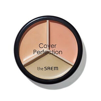 [the SAEM] Cover Perfection Triple Pot Concealer / Korean Cosmetics