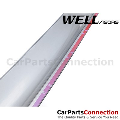WellVisors Window Visors 97-01 For Honda CRV Side Deflectors Clip-on Series