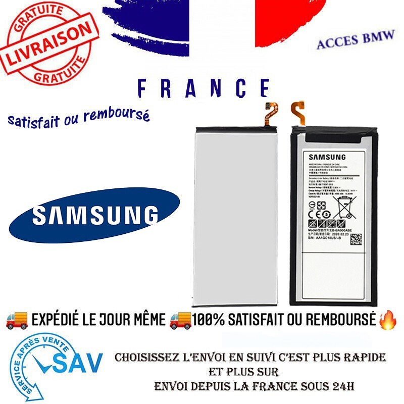 Originale Batterie Eb-Ba900abe Pour Samsung Galaxy  A9 2016 Duos Sm-A9000