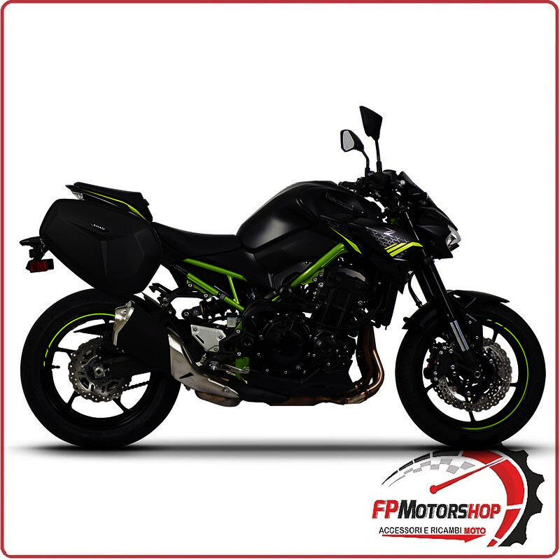ATTACCO BORSE LATERALI BAGAGLIO MOTO MORBIDE PER KAWASAKI Z900 17>22 SHAD
