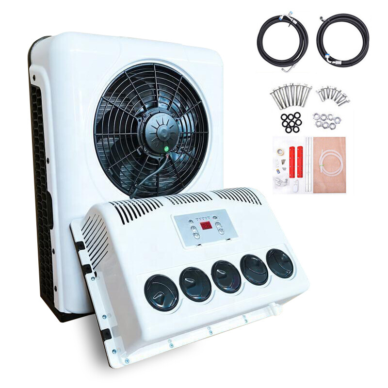 Fit Cab Truck 12v Vehicle Kit Split Air Conditioner