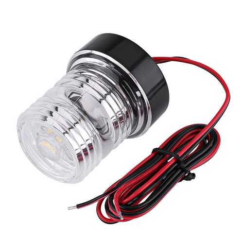Marine Boot Allround Anker 360 Grad LED Tageslicht Weiß Navigationslicht 12V
