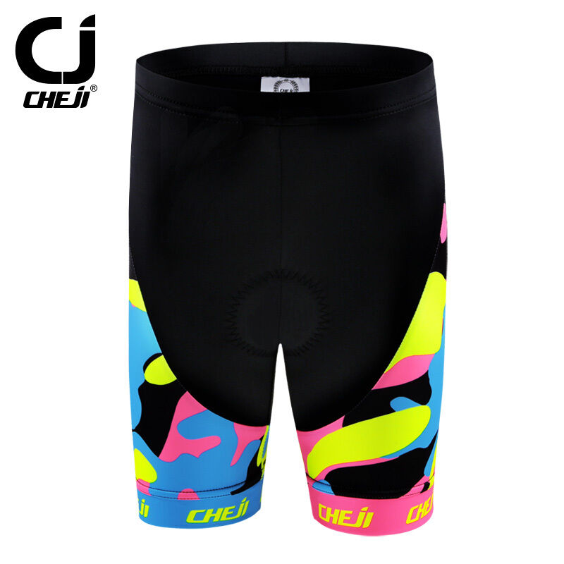 CHEJI Children Kids Bike Shorts Padded Girls / Boys Cycling Shorts Pink ...