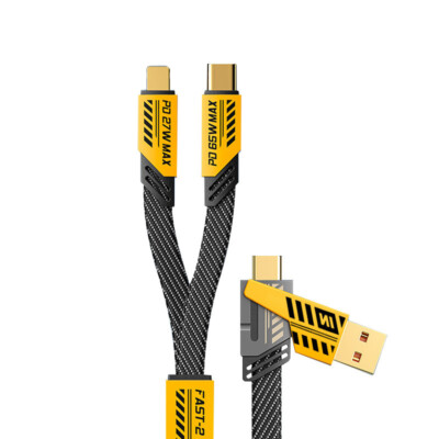 4 in 1 USB Type-C Cable 4 ft Data Cord Fast Charging Cable For iPhone Samsung