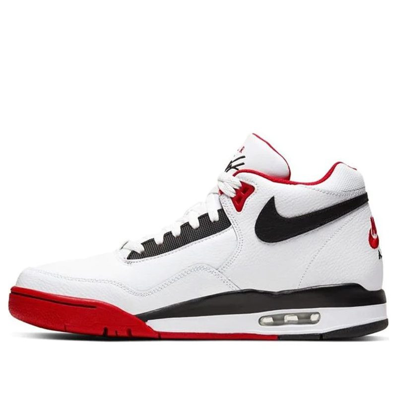 

BQ4212-100 Nike Flight Legacy красно-белые баскетбольные кроссовки унисекс, Красный, Nike Flight Legacy