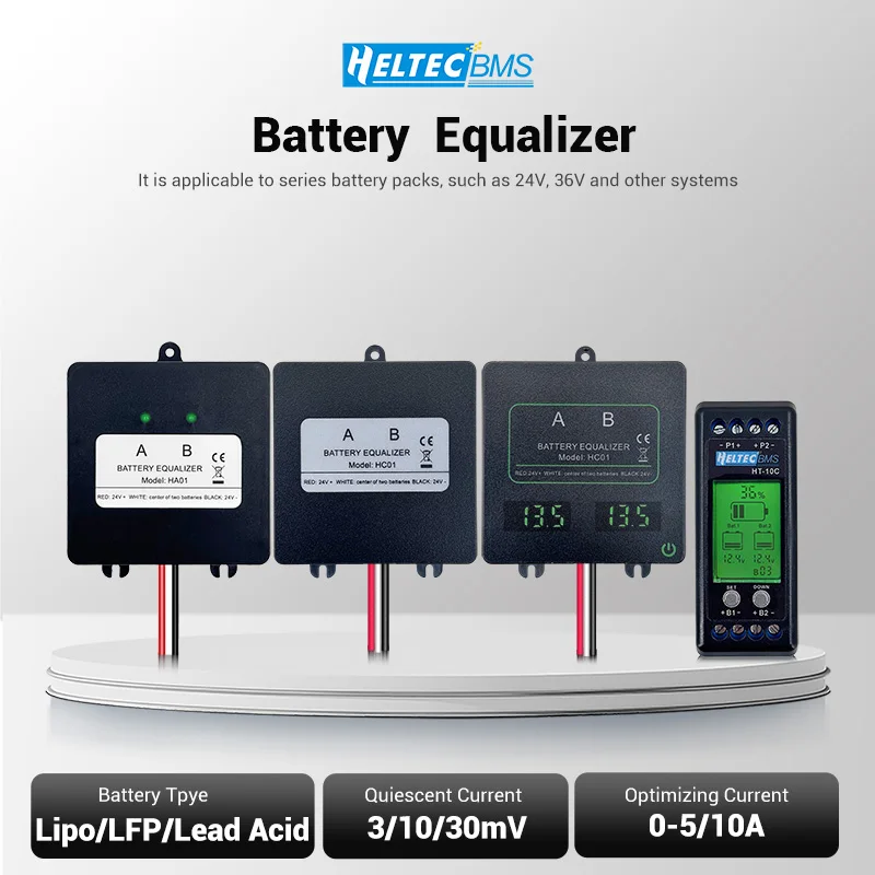 12V Lead Acid Battery Cell balancer for 24V 36V 48V System equalizer Solar Charg