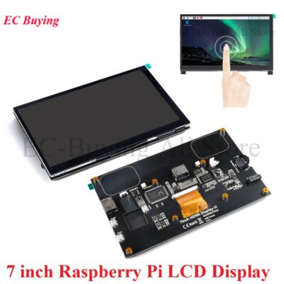 7'' HDMI LCD Display Module Touch Screen 1024X600 IPS HD for Raspberry Pi 3B+/4B