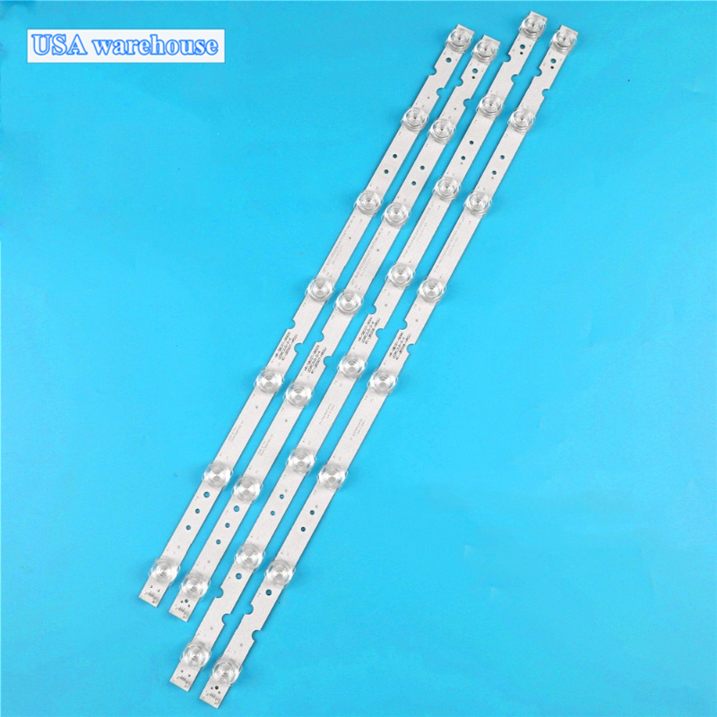 4PCS LED Backlight Strips for TCL 55P65US 55U3800C 55P65