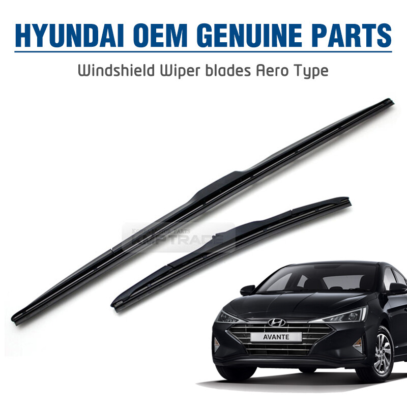 OEM Genuine Parts Windshield Wiper Blades LH RH 2P For HYUNDAI 2019 