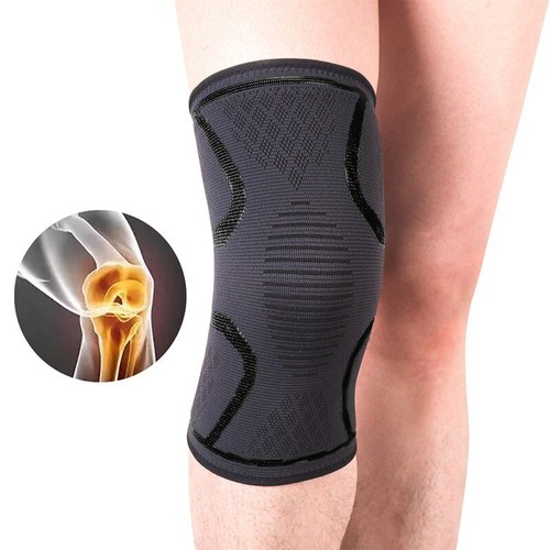 Knee Brace Compression Sleeve Support Sport Joint Arthritis Patella Stabilizer