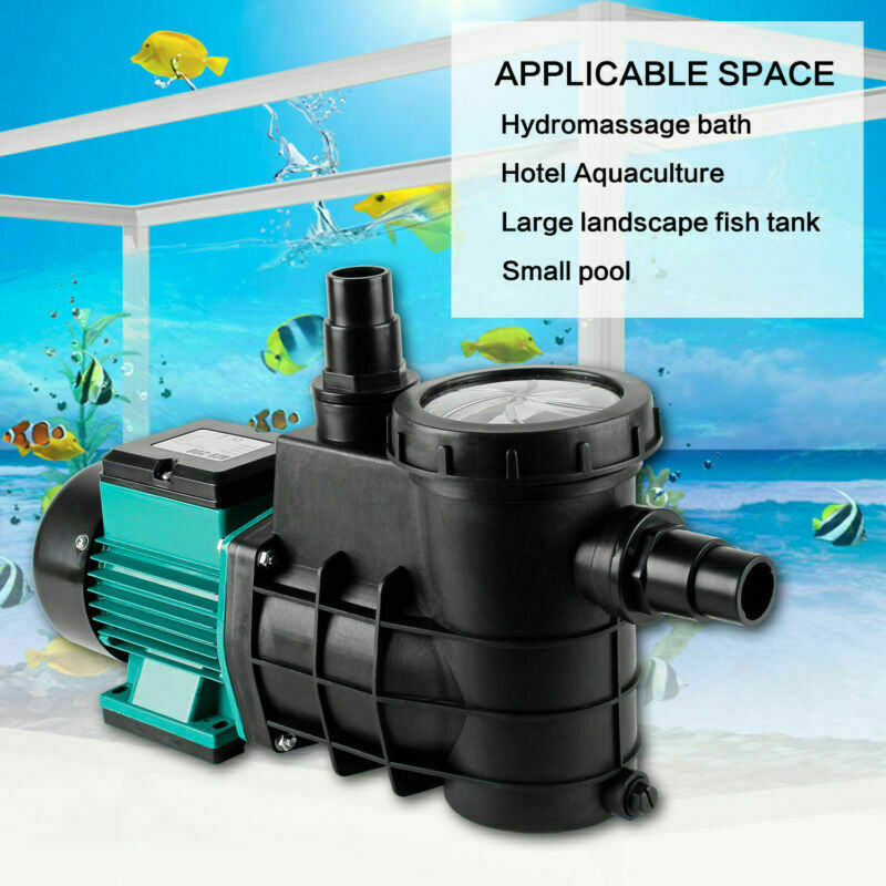 Schwimmbadpumpe Umwälzpumpe Poolpumpe elektronik Grün 5000/8000/14500L/h Pumpe