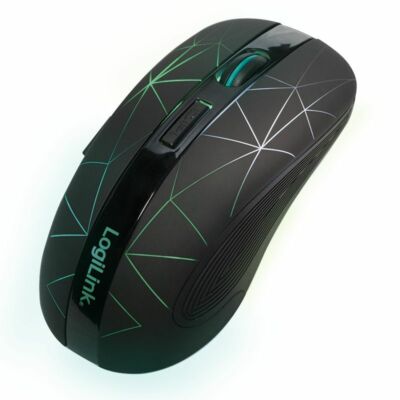 kabellose Funkmaus optische Maus beleuchtet 2,4GHz 1.600 DPI 5 Tasten aufladbar