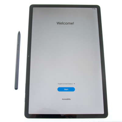Samsung - Galaxy Tab S7 FE - 12.4'' 64GB - Wi-Fi - Mystic Silver - SM-T733NZSAXAR