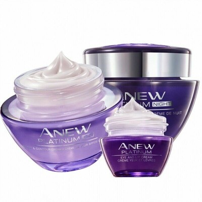 Avon Anew Platinum 55+ TAG, NACHT oder Augencremes, 2x 50 ml, 1 x 15 ml