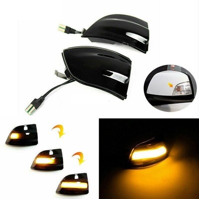 LED Dynamic Turn Signal Side Mirror Light For Ford Focus 2 MK2 2004-2008 C-MAX