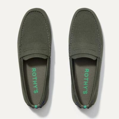 Rothy s Driving Loafer in Fairway Green Men s Size 14